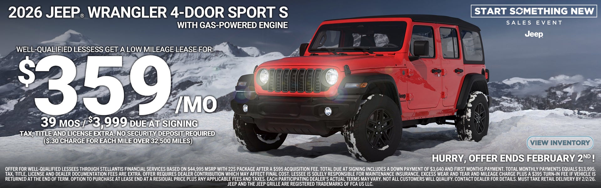 2026 Jeep Wrangler