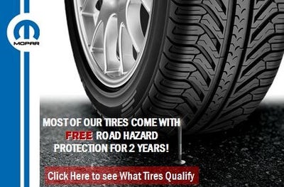 FREE ROAD HAZARD PROTECTION FOR 2 YEARS!